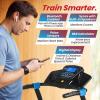 imageSereneLife Electric Folding Treadmill  Foldable Home Fitness Equipment for Walking ampamp Running 15 HP Indoor Home Cardio Machine with Downloadable App Safety Key 3 Incline Levels 16 Training Modes