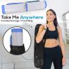 imageSereneLife Gymnastics Inflatable Air Tumbling Floor Mat Floating Water Mat 10FT 4in Thickness for OutdoorHome Indoor Use Tumbling Training Cheerleading Yoga Water with Electric Air PumpBlue