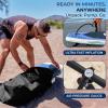 imageSereneLife Inflatable Stand Up Paddle Board with Premium SUP Accessories  Wide Stable Design with NonSlip EVA Deck Pad for Adults and Youth of All Skill Levels 350 lbs CapacityBlue
