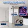 imageSereneLife Portable Spinning Dancing Pole  Adjustable 82108 Removable Fitness Pole with Dome ampamp Base  Durable Steel Structure for Exercise ampamp Training Holds Up to 1102 lbs Includes Full Kit
