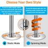 imageSereneLife Portable Spinning Dancing Pole  Adjustable 82108 Removable Fitness Pole with Dome ampamp Base  Durable Steel Structure for Exercise ampamp Training Holds Up to 1102 lbs Includes Full Kit