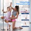 imageSereneLife Portable Spinning Dancing Pole  Adjustable 82108 Removable Fitness Pole with Dome ampamp Base  Durable Steel Structure for Exercise ampamp Training Holds Up to 1102 lbs Includes Full Kit
