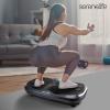 imageSereneLife Standing 3D Vibration Board Exercise Machine  Whole Body Workout Vibration Fitness Platform Passive Exercise  2 Motor 3D Motion Technology Resistance Band  Weight Loss ampamp Toning SLVBX3