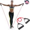 imageSereneLife Adjustable Resistance Band  Portable Home Workout Exercise Band for Resistance Training Physical Therapy Yoga Pilates SLRBGF one Color