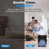imageSereneLife HEPA Air Purifier for Home  Smart WiFi ampamp App Control UltraQuiet Air Purifier for Bedrooms ampamp Large Rooms Removes Dust Pet Hair ampamp Odors Ideal for Pets ampamp Allergies 1800 Sq Ft WhiteBlack
