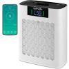 imageSereneLife HEPA Air Purifier for Home  Smart WiFi ampamp App Control UltraQuiet Air Purifier for Bedrooms ampamp Large Rooms Removes Dust Pet Hair ampamp Odors Ideal for Pets ampamp Allergies 1800 Sq Ft WhiteWhite
