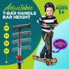 imageSereneLife 3 Wheeled Scooter for Kids  2in1 SitStand Child Toddlers Toy Kick Scooters w FlipOut Seat Adjustable Height Wide Deck Flashing Wheel Lights for Outdoor Fun  SLKSLP5 Leopard