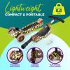 imageSereneLife 3 Wheeled Scooter for Kids  2in1 SitStand Child Toddlers Toy Kick Scooters w FlipOut Seat Adjustable Height Wide Deck Flashing Wheel Lights for Outdoor Fun  SLKSLP5 Leopard