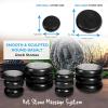 imageSereneLife Hot Stones Massage Kit with Warmer Warm Round Basalt Stone Massaging Set with Portable Heater 12 LargeSmall Rocks Digital Controller For Professional and Home Spa TherapyNatural 12pc