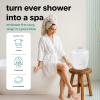 imageSereneLife Counter Towel Warmer Bucket  with Customized Fragrance for Spa and Bathroom Luxury Towel Heater Auto Shut off Fits 1 large Towel Blanket Bathrobe PJs BlackHoney