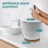 imageSereneLife Counter Towel Warmer Bucket  with Customized Fragrance for Spa and Bathroom Luxury Towel Heater Auto Shut off Fits 1 large Towel Blanket Bathrobe PJs BlackHoney