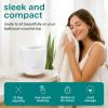 imageSereneLife Counter Towel Warmer Bucket  with Customized Fragrance for Spa and Bathroom Luxury Towel Heater Auto Shut off Fits 1 large Towel Blanket Bathrobe PJs BlackHoney