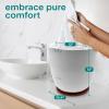 imageSereneLife Counter Towel Warmer Bucket  with Customized Fragrance for Spa and Bathroom Luxury Towel Heater Auto Shut off Fits 1 large Towel Blanket Bathrobe PJs BlackCherry
