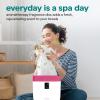 imageSereneLife Counter Towel Warmer Bucket with Customized Fragrance Auto Shut Off Fits 1 Large Blanket Bathrobe PJs Luxury Heater for Spa and Bathroom BlackPink