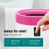 imageSereneLife Counter Towel Warmer Bucket with Customized Fragrance Auto Shut Off Fits 1 Large Blanket Bathrobe PJs Luxury Heater for Spa and Bathroom BlackPink