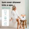 imageSereneLife Counter Towel Warmer Bucket with Customized Fragrance Auto Shut Off Fits 1 Large Blanket Bathrobe PJs Luxury Heater for Spa and Bathroom BlackWood