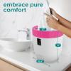 imageSereneLife Counter Towel Warmer Bucket with Customized Fragrance Auto Shut Off Fits 1 Large Blanket Bathrobe PJs Luxury Heater for Spa and Bathroom BlackPink