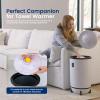 imageSereneLife Fragrance Disc 15 Fragrant Scents Suitable for Towel Warmer Bucket Convenient Size Fits in Most Air Freshener Holders  Fresh Aroma Stays for 30 to 60 DaysLemon