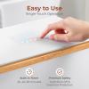 imageSereneLife Luxury Rectangle Towel Warmer  Spa ampamp Bathroom Heater with Custom Fragrance Auto ShutOff Fits 2 large Towels Blankets Bathrobes PJs  Perfect Gift for Him ampamp Her BlackNatural Wood