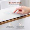 imageSereneLife Luxury Rectangle Towel Warmer  Spa ampamp Bathroom Heater with Custom Fragrance Auto ShutOff Fits 2 large Towels Blankets Bathrobes PJs  Perfect Gift for Him ampamp Her BlackRose Gold