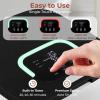 imageSereneLife SLTLWSQ80 Warmer23L Capacity Bucket with Timer Function Fits Up to Two Oversized Towels for Bathroom PinkBlack