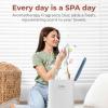 imageSereneLife SLTLWSQ80 Warmer23L Capacity Bucket with Timer Function Fits Up to Two Oversized Towels for Bathroom PinkBlue