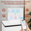 imageSereneLife WIFI Luxury Rectangle Towel Warmer  Spa ampamp Bathroom Heater with Custom Fragrance Auto ShutOff Fits 2 large Towels Blankets Bathrobes PJs  Perfect Gift for Him ampamp Her NaturalBlack