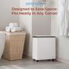 imageSereneLife WIFI Luxury Rectangle Towel Warmer  Spa ampamp Bathroom Heater with Custom Fragrance Auto ShutOff Fits 2 large Towels Blankets Bathrobes PJs  Perfect Gift for Him ampamp Her NaturalBlack