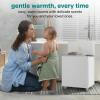 imageSereneLife WIFI Luxury Rectangle Towel Warmer  Spa ampamp Bathroom Heater with Custom Fragrance Auto ShutOff Fits 2 large Towels Blankets Bathrobes PJs  Perfect Gift for Him ampamp Her NaturalSilver
