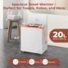 imageSereneLife WIFI Luxury Rectangle Towel Warmer  Spa ampamp Bathroom Heater with Custom Fragrance Auto ShutOff Fits 2 large Towels Blankets Bathrobes PJs  Perfect Gift for Him ampamp Her NaturalNatural