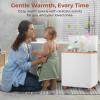 imageSereneLife WIFI Luxury Rectangle Towel Warmer  Spa ampamp Bathroom Heater with Custom Fragrance Auto ShutOff Fits 2 large Towels Blankets Bathrobes PJs  Perfect Gift for Him ampamp Her NaturalNatural