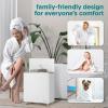 imageSereneLife WIFI Luxury Rectangle Towel Warmer  Spa ampamp Bathroom Heater with Custom Fragrance Auto ShutOff Fits 2 large Towels Blankets Bathrobes PJs  Perfect Gift for Him ampamp Her NaturalSilver