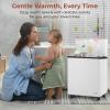 imageSereneLife WIFI Luxury Rectangle Towel Warmer  Spa ampamp Bathroom Heater with Custom Fragrance Auto ShutOff Fits 2 large Towels Blankets Bathrobes PJs  Perfect Gift for Him ampamp Her NaturalBlack