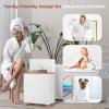 imageSereneLife WIFI Luxury Rectangle Towel Warmer  Spa ampamp Bathroom Heater with Custom Fragrance Auto ShutOff Fits 2 large Towels Blankets Bathrobes PJs  Perfect Gift for Him ampamp Her NaturalNatural