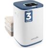 imageSereneLife SLTLWSQ80 Warmer23L Capacity Bucket with Timer Function Fits Up to Two Oversized Towels for Bathroom PinkBlue