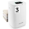 imageSereneLife SLTLWSQ80 Warmer23L Capacity Bucket with Timer Function Fits Up to Two Oversized Towels for Bathroom PinkWhite