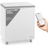 imageSereneLife WIFI Luxury Rectangle Towel Warmer  Spa ampamp Bathroom Heater with Custom Fragrance Auto ShutOff Fits 2 large Towels Blankets Bathrobes PJs  Perfect Gift for Him ampamp Her NaturalSilver