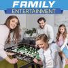 imageFolding Foosball Table 4 x 2 Full Competition Size Foldable Space Saving Table Soccer for Home Arcade Game Room for Indoor or Outdoor Family Game Night Perfect for Kids and Adults
