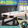 imageSereneLife 54quot Air Hockey Game Table with 2X Stronger Motor Lightup Scoreboard AC in Line Power Switch Includes 2 Pucks 2 PushersNatural