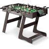 imageFolding Foosball Table 4 x 2 Full Competition Size Foldable Space Saving Table Soccer for Home Arcade Game Room for Indoor or Outdoor Family Game Night Perfect for Kids and Adults