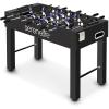 imageSereneLife 48in Foosball Table Competition Sized Set with 2 Balls and 2 Cup Holders for Indoor Family Arcade Game RoomBlack