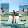 imageSereneLife UltraLight Inflatable Stand Up Paddle Board with Premium SUP Accessories  Extra Wide Stable Design with NonSlip EVA Deck Pad for Youth and Adults of All Skill Levels  275 lbs CapacityBlack