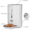 imageSereneLife Automatic Dog Feeder Programmable Dispenser with Voice Recording Adjustable Dispense LCD Display Cat Feeder Automatic for Optimal Feeding Schedule