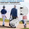 imageSereneLife UltraTough 2575 Quart Rotomolded Cooler Box Holds Upto 64 Cans Keeps Ice Up to 5 Days HeavyDuty Insulated Portable Ice Chest Box Ideal for Camping Beach Picnics Tailgating etcWhite