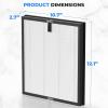 imageSereneLife Air Purifier Replacement Filter MultiLayer Filtration System Compatible for SLARP1076WT and SLARP1076BK Easy to Install 36 Month Replacement Life 107 x 27 x 121