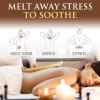 imageSereneLife Bamboo Massage Sticks Warmer Set  Portable Electric Massager Kit with Digital Temperature Controller Heating Bag 8 Massage SticksBlack