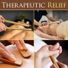 imageSereneLife Bamboo Massage Sticks Warmer Set  Portable Electric Massager Kit with Digital Temperature Controller Heating Bag 8 Massage SticksBlack
