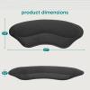 imageSereneLife Heel Pads 6 Pairs of Shoe Inserts for Men and Women Supports Heels for Prolonged Standing Fills Loose Fit in Shoes for Dress Shoes Sneakers and Loafers Black and Apricot
