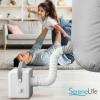 imageSereneLife SLWTS232165 1000W Multifunctional Portable Dryer Mini Heater and Aroma Diffuser for Home and Apartment UseSuitable for Drying Clothes Shoes Hats Gloves and More White