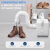 imageSereneLife SLWTS232165 1000W Multifunctional Portable Dryer Mini Heater and Aroma Diffuser for Home and Apartment UseSuitable for Drying Clothes Shoes Hats Gloves and More White